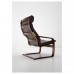 Крісло IKEA POANG коричневий темно-коричневий (898.607.65)