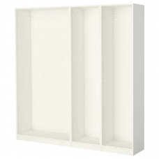 3 каркаси гардероба IKEA PAX білий 200x35x201 см (898.953.31)