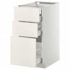Підлогова кухонна шафа IKEA METOD / MAXIMERA білий білий 40x60 см (899.158.95)