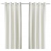 Світлонепроникні штори IKEA MERETE білий 145x300 см (900.468.43)