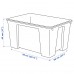 Коробка IKEA SAMLA прозорий 78x56x43 см/130 л (901.029.71)