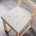 Подушка для стільця IKEA JUSTINA натуральний 42/35x40x4 см (901.750.00)
