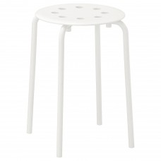 Табурет IKEA MARIUS білий 45 см (901.840.47)