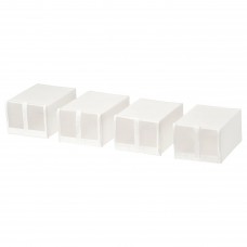 Коробка для взуття IKEA SKUBB білий 22x34x16 см (901.863.91)