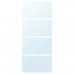 4 панелі для рами розсувних дверей IKEA AULI дзеркальне скло 100x236 см (902.112.77)