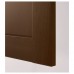 Двері кутової шафи IKEA EDSERUM коричневий 25x80 см (902.211.96)