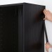 Вертикальна захисна накладка IKEA METOD чорний 220 см (902.448.43)