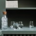 Бутылка с пробкой IKEA IKEA 365+ прозрачное стекло пробка 1 л (902.797.19)