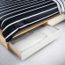 Каркас ліжка IKEA MANDAL береза білий 160x202 см (902.804.83)