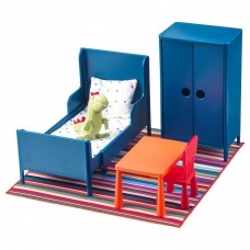 Кукольная мебель IKEA HUSET спальня (902.922.59)
