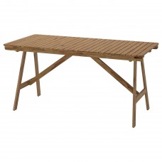 Садовый стол IKEA FALHOLMEN светло-коричневый 153x73 см (903.130.92)