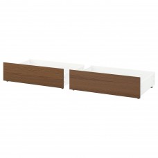 Ящик для постели под кровать IKEA MALM коричневый 200 см (903.175.42)