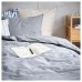Комплект постельного белья IKEA ANGSLILJA серый 200x200/50x60 см (903.186.50)
