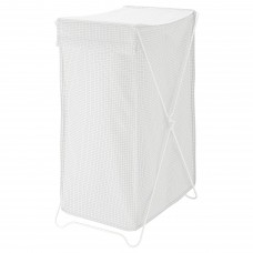 Корзина для белья IKEA TORKIS белый серый 90 л (903.199.75)