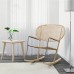 Крісло-гойдалка IKEA GRONADAL сірий натуральний (903.200.97)