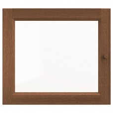 Стеклянная дверь IKEA OXBERG коричневый 40x35 см (903.233.69)