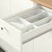 Напольный кухонный шкаф IKEA KNOXHULT белый 40 см (903.267.87)