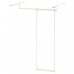 Штанга для одягу в каркас IKEA LATTHET білий 35-60x55 см (903.317.17)