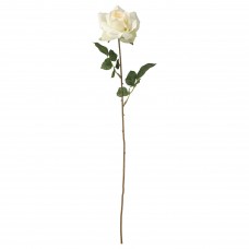 Штучна квітка IKEA SMYCKA троянда білий 75 см (903.357.01)