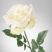 Цветок искусственный IKEA SMYCKA роза белый 75 см (903.357.01)
