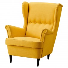Крісло IKEA STRANDMON жовтий (903.618.94)