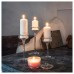 Свічка ароматична у склянці IKEA BLOMDOFT горошок запашний світло-помаранчевий 9 см (903.726.56)