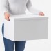 Коробка з кришкою IKEA TJENA білий 35x50x30 см (903.743.49)