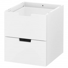 Модульний комод IKEA NORDLI білий 40x45 см (903.834.57)