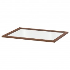 Полка стеклянная IKEA KOMPLEMENT коричневый 75x58 см (903.959.69)