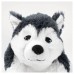 М’яка іграшка IKEA LIVLIG пес сибірський хаскі 26 см (904.142.70)