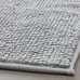 Килимок для ванної кімнати IKEA TOFTBO сіро-білий меланж 50x80 см (904.222.51)