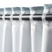 Світлонепроникні штори IKEA VILBORG білий бірюзовий 145x300 см (904.234.20)