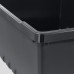 Контейнер IKEA UPPSNOFSAD чорний 35x25x14 см/9 л (904.407.64)