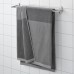 Банное полотенце IKEA HIMLEAN темно-серый меланж 100x150 см (904.429.37)