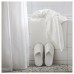 Коврик для ванной IKEA FINTSEN белый 40x60 см (904.437.05)