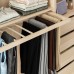 Выдвижная вешалка для брюк IKEA KOMPLEMENT беленый дуб 100x35 см (904.464.93)