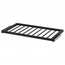 Выдвижная вешалка для брюк IKEA KOMPLEMENT черно-коричневый 100x58 см (904.465.15)