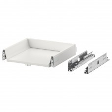Низька шухляда з дотиковим механізмом IKEA EXCEPTIONELL білий 40x37 см (904.478.12)