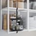 Каркас шафи з поличками IKEA ENHET білий 40x30x75 см (904.489.44)