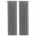 Світлонепроникні штори IKEA BLAHUVA світло-сірий 145x300 см (904.654.53)