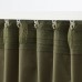 Світлонепроникні штори IKEA SANELA оливково-зелений 140x300 см (904.800.76)