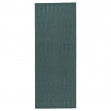 Безворсовий килим IKEA MORUM сіро-бірюзовий 80x200 см (904.924.99)