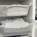 Сетчатая корзина с направляющими IKEA KOMPLEMENT белый 100x58 см (990.109.86)