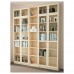 Стеллаж для книг IKEA BILLY / OXBERG березовый шпон 200x30x237 см (990.234.08)