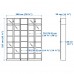 Стелаж для книг IKEA BILLY / OXBERG березовий шпон 200x30x237 см (990.234.08)