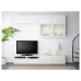 Комбінація шаф для TV IKEA BESTA білий 240x40x230 см (991.926.08)
