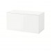Скамья с ящиком IKEA PLATSA белый 120x57x63 см (992.038.19)