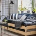 Штабельоване ліжко IKEA UTAKER сосна матр. HUSVIKA жорсткий 80x200 см (992.278.39)