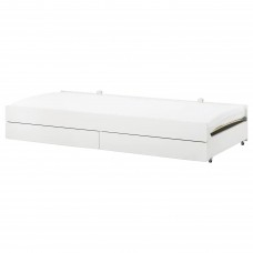Додаткове ліжко IKEA SLAKT білий 90x200 см (992.394.51)