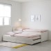 Додаткове ліжко IKEA SLAKT білий 90x200 см (992.394.51)